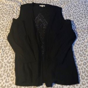 Maurices Cold Shoulder Cardigan Sweater